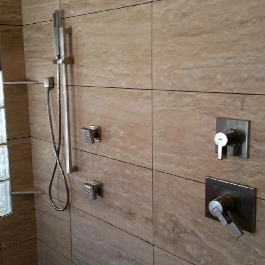 Shower fixture installation for Water Heater Replacement in Scottsbluff